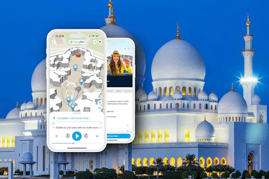 App audioguida della Grande Moschea dello Sceicco Zayed di Abu Dhabi