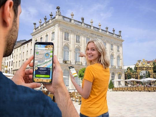 Caça ao tesouro digital auto-guiada em Nancy
