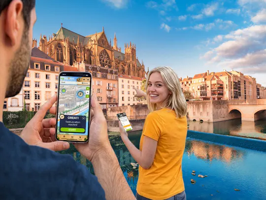 Self-guided digital scavenger hunt in Metz