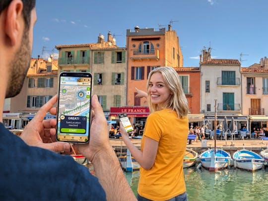 Samodzielne cyfrowe poszukiwanie skarbów w Aix-en-Provence