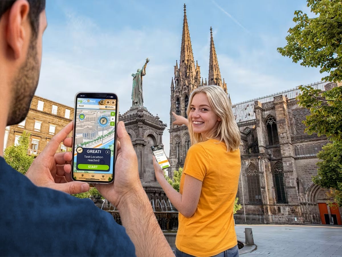 Yincana digital autoguiada en Clermont-Ferrand