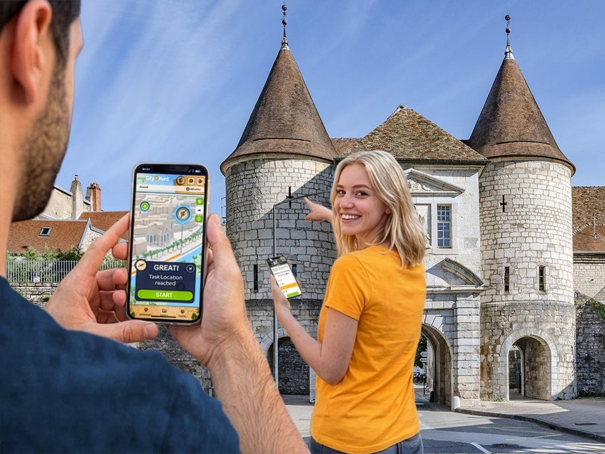 Self-guided digital scavenger hunt in Besancon
