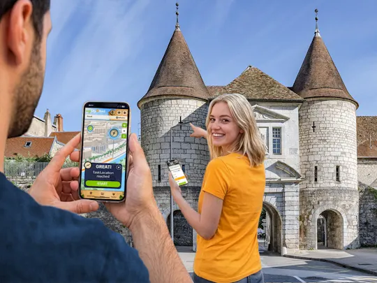 Self-guided digital scavenger hunt in Besancon