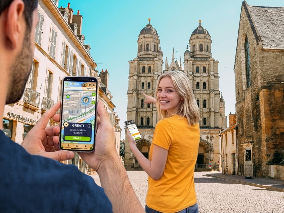 Yincana digital autoguiada en Dijon
