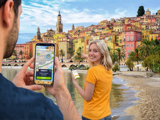 Zelf begeleide digitale speurtocht in Nice