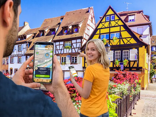 Zelf begeleide digitale speurtocht in Colmar