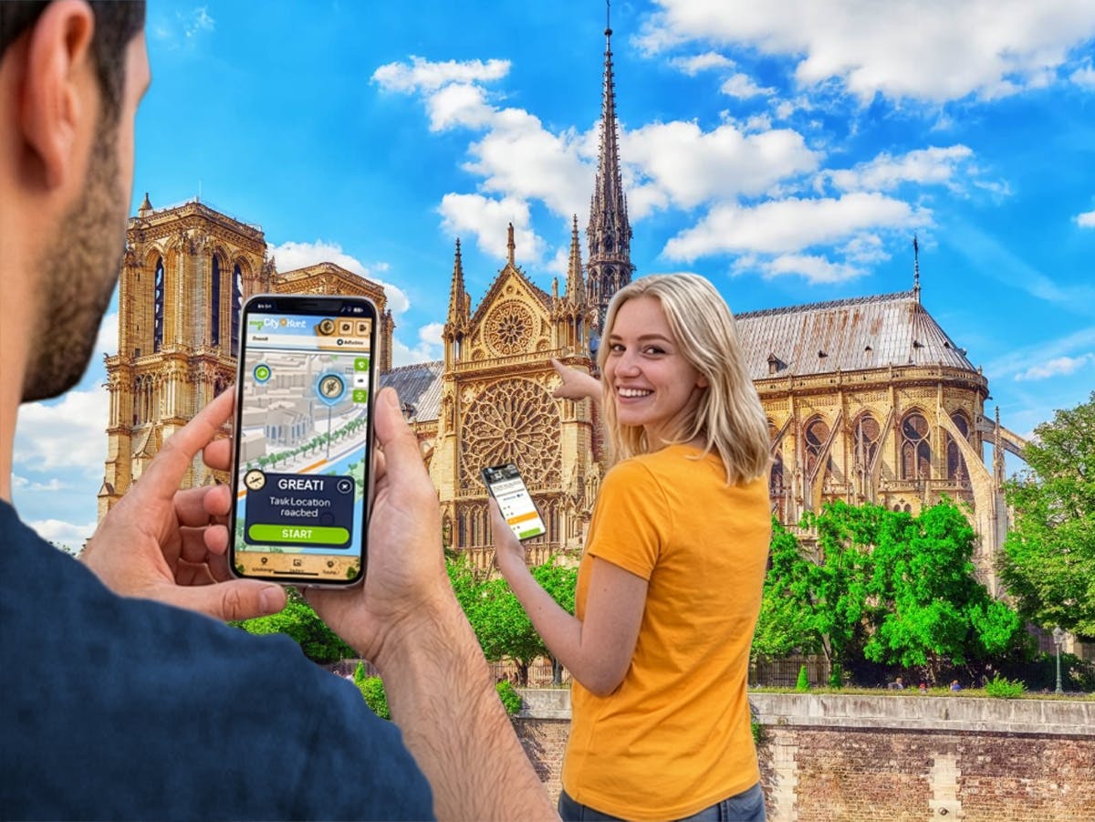 Yincana digital autoguiada en París