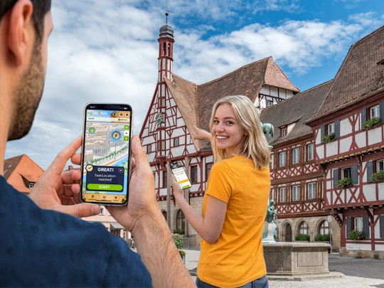 Self-guided digital scavenger hunt in Forchheim