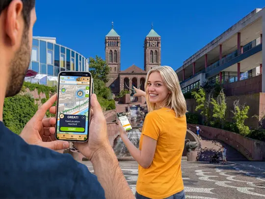 Caça ao tesouro digital auto-guiada em Pirmasens