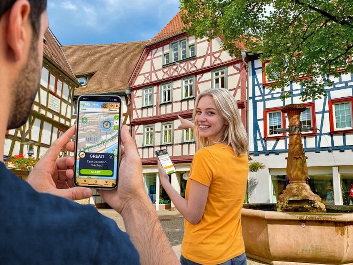 Chasse au trésor numérique autoguidée à Bensheim