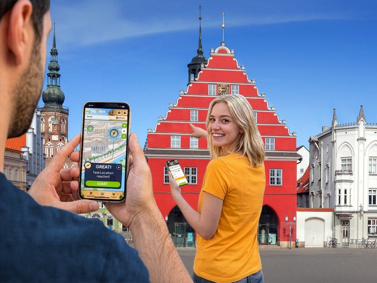 Chasse au trésor numérique autoguidée à Greifswald