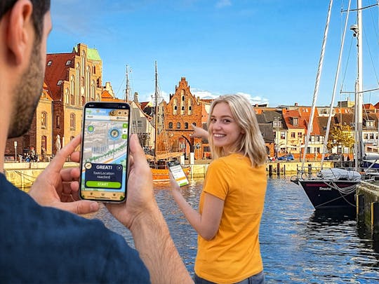 Self-guided digital scavenger hunt in Wismar