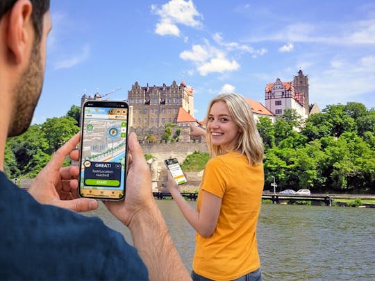 Self-guided digital scavenger hunt in Bernburg