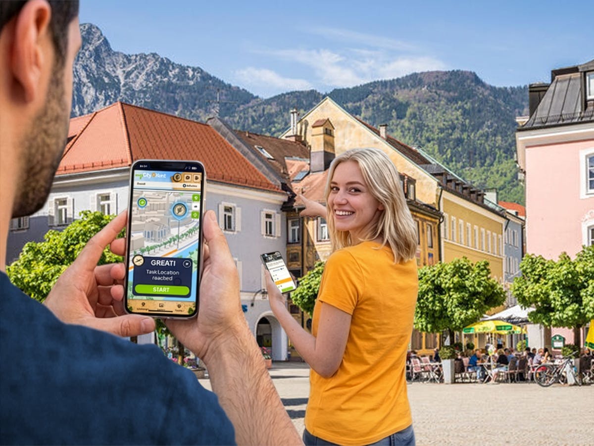 Self-guided digital scavenger hunt in Bad Reichenhall