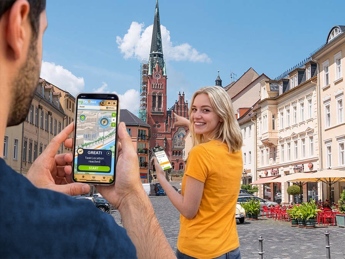 Caccia al tesoro digitale autoguidata ad Altenburg