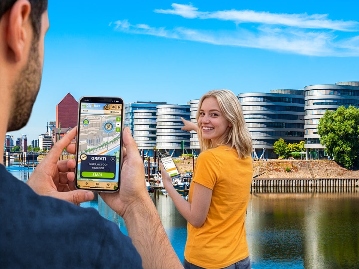 Chasse au trésor numérique autoguidée à Duisbourg