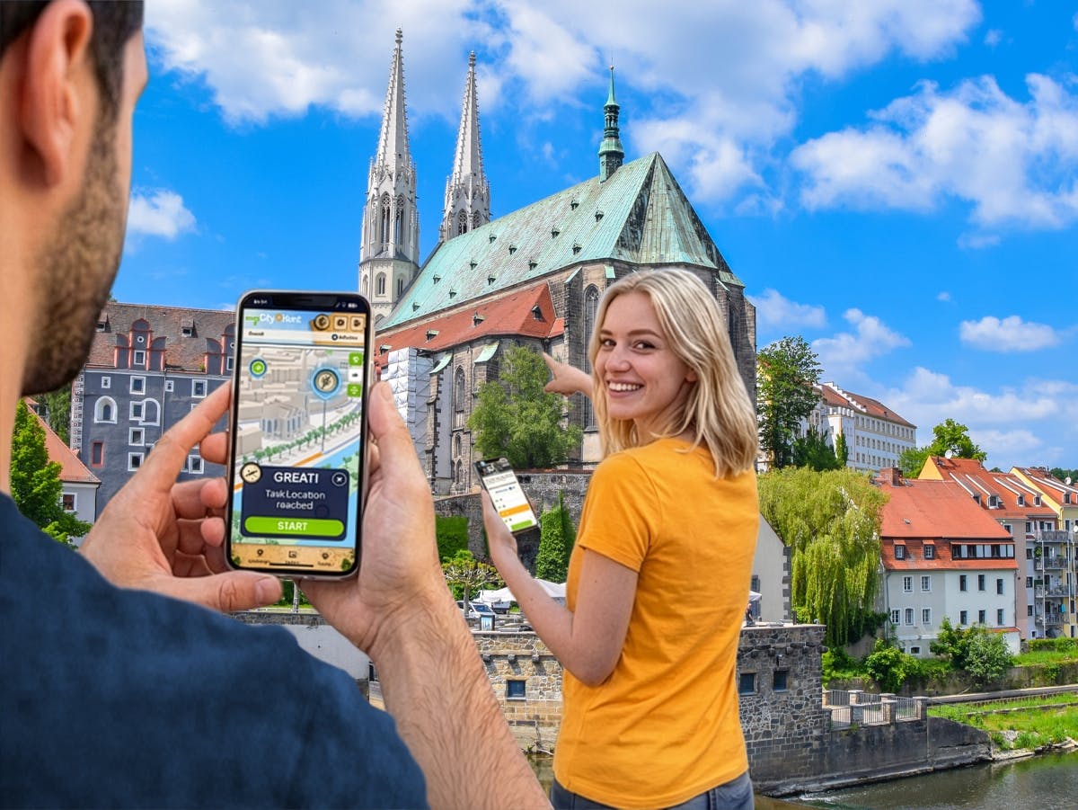 Self-guided digital scavenger hunt in Görlitz