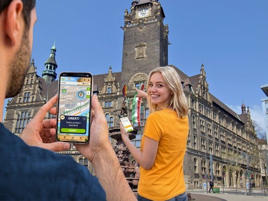 Self-guided digital scavenger hunt in Wuppertal