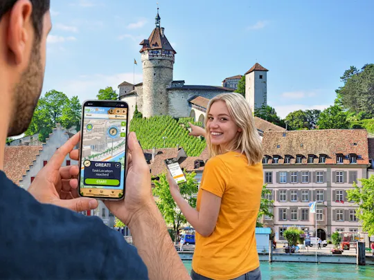 Self-guided digital scavenger hunt in Schaffhausen