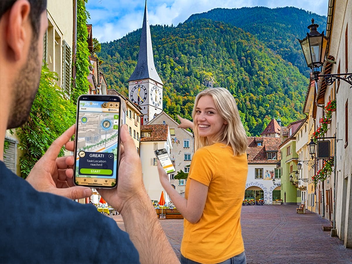 Self-guided digital scavenger hunt in Chur