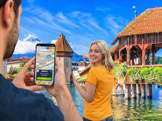 Self-guided digital scavenger hunt in Lucerne