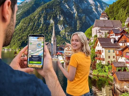Self-guided digital scavenger hunt in Hallstatt