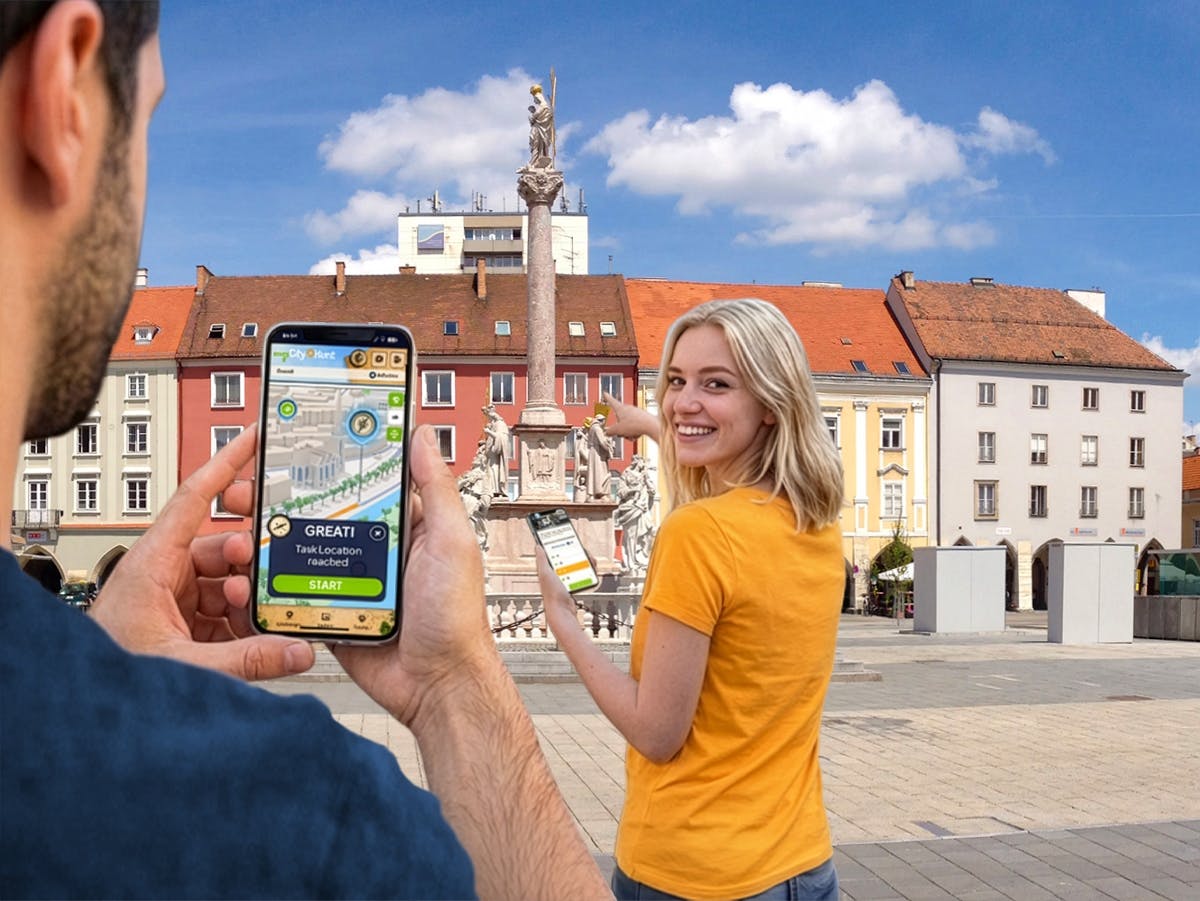 Selbstgeführte digitale Schnitzeljagd in Wiener Neustadt