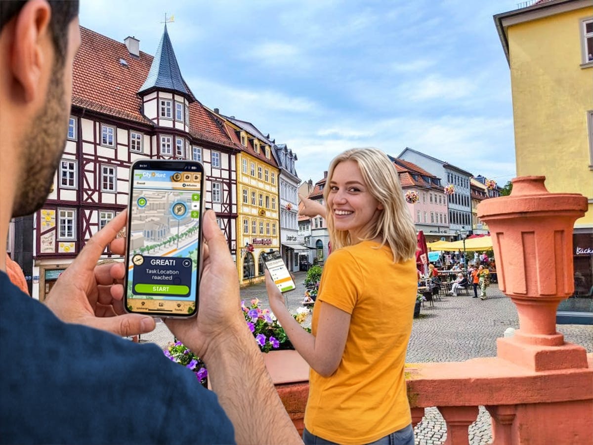 Caccia al tesoro digitale autoguidata a Fulda