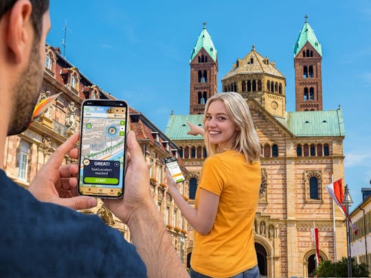 Caça ao tesouro digital auto-guiada em Speyer