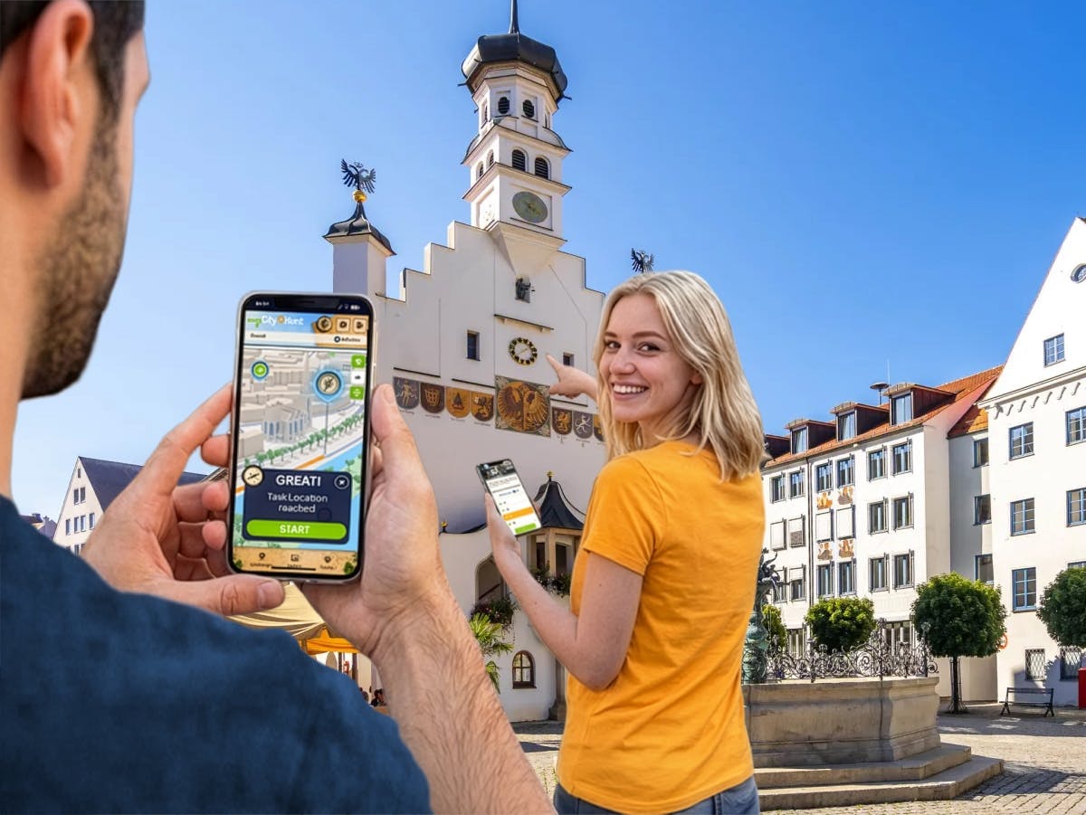Self-guided digital scavenger hunt in Kempten