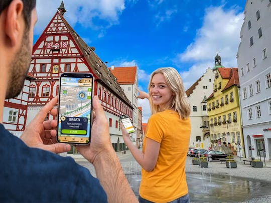 Samodzielne cyfrowe poszukiwanie skarbów w Nördlingen