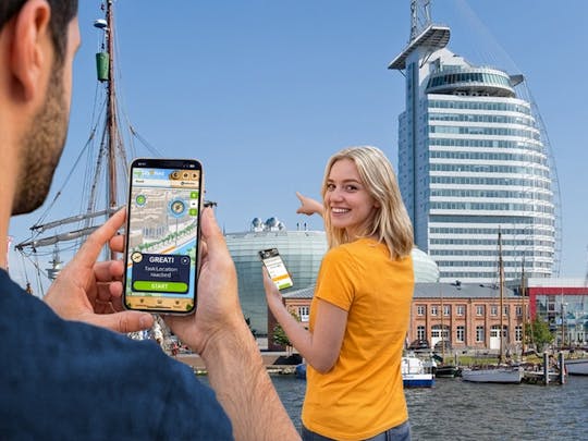 Self-guided digital scavenger hunt in Bremerhaven