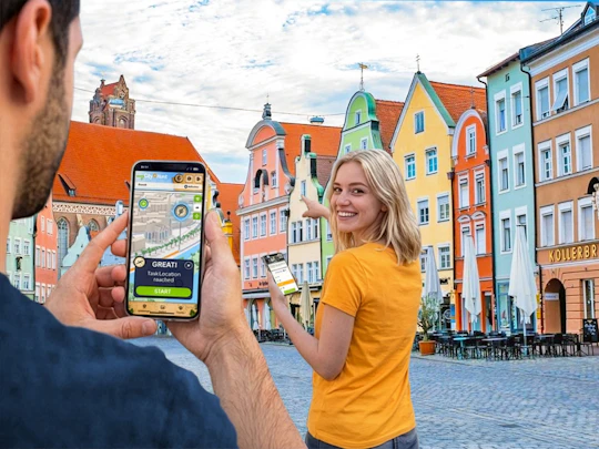 Self-guided digital scavenger hunt in Landshut