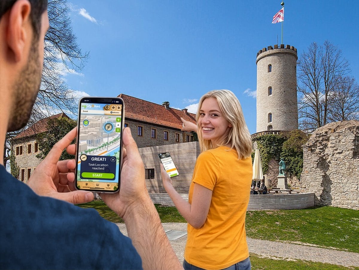 Chasse au trésor numérique autoguidée à Bielefeld