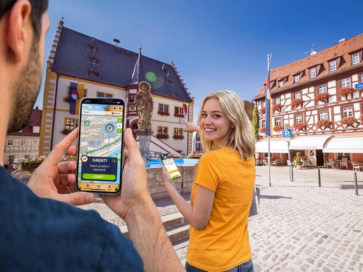 Self-guided digital scavenger hunt in Volkach