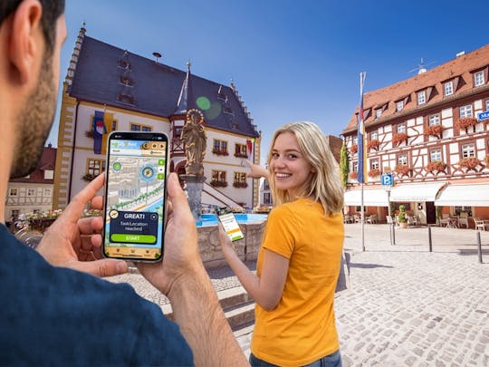 Self-guided digital scavenger hunt in Volkach