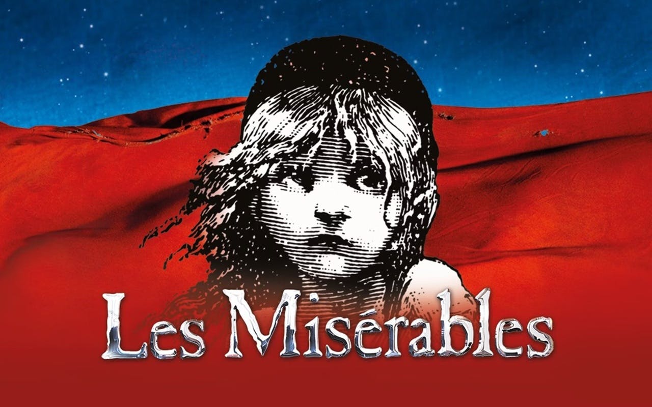 Experience Les Misérables tickets with two-course pre-show dinner