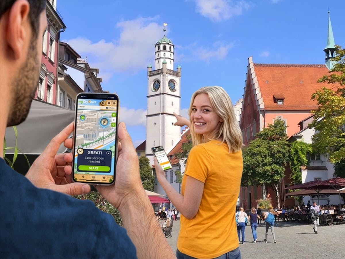 Self-guided digital scavenger hunt in Ravensburg
