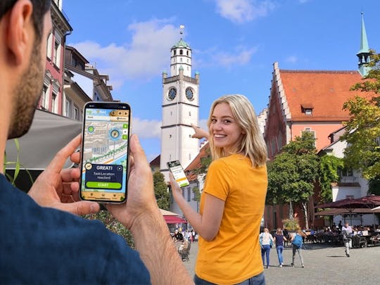 Self-guided digital scavenger hunt in Ravensburg