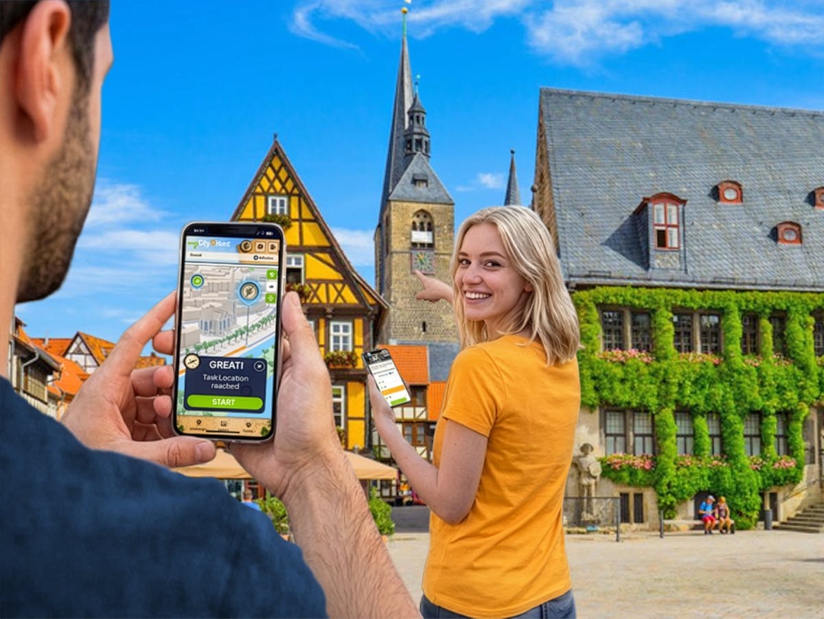 Self-guided digital scavenger hunt in Quedlinburg