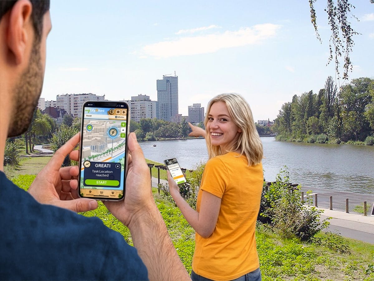 Caccia al tesoro digitale autoguidata a Offenbach am Main