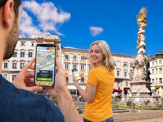 Self-guided digital scavenger hunt in Linz