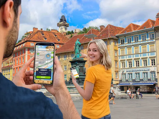 Self-guided digital scavenger hunt in Graz