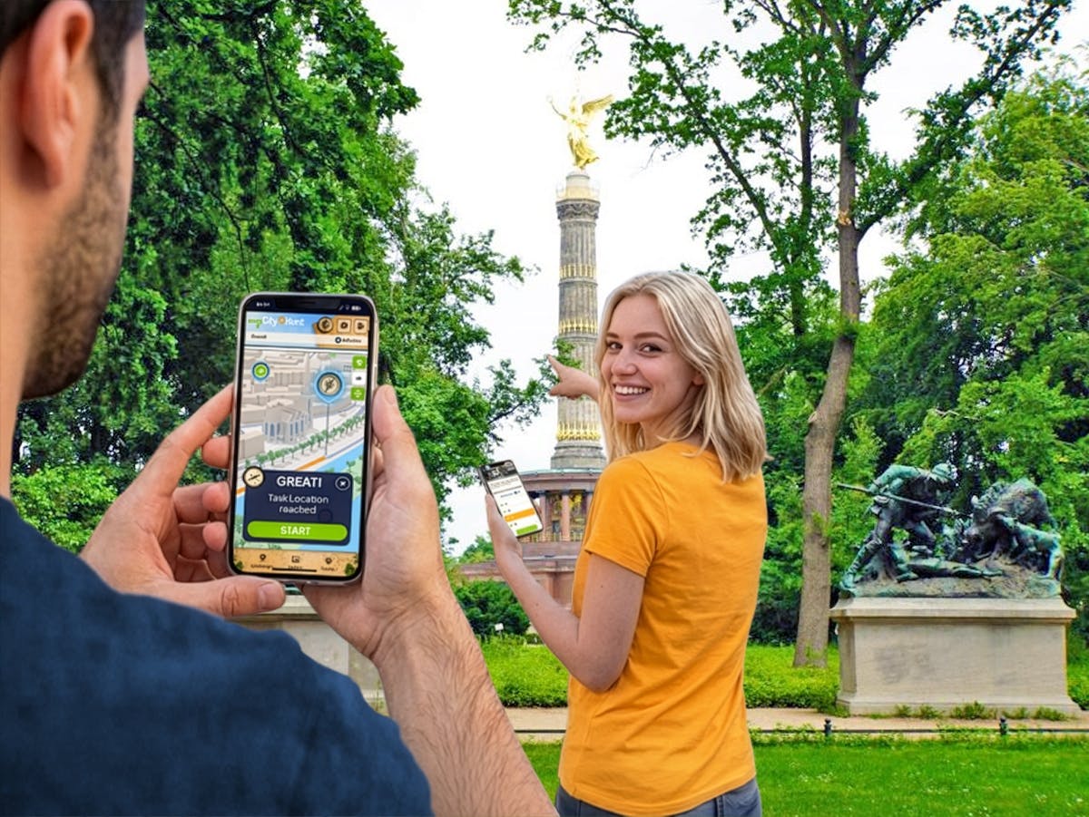 Yincana digital autoguiada en Berlín - Tiergarten