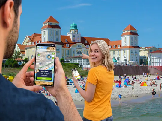 Zelf begeleide digitale speurtocht in Binz