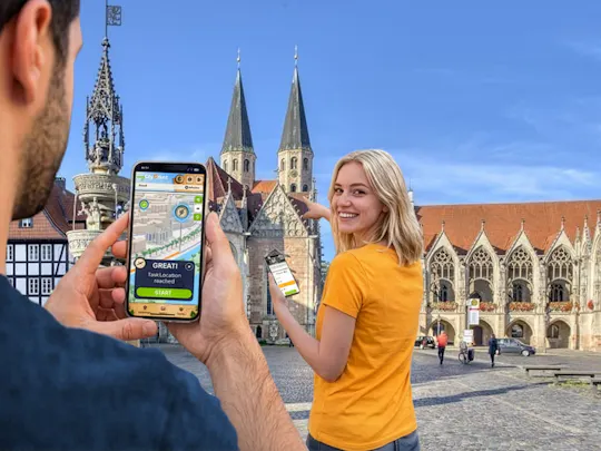 Self-guided digital scavenger hunt in Brunswick