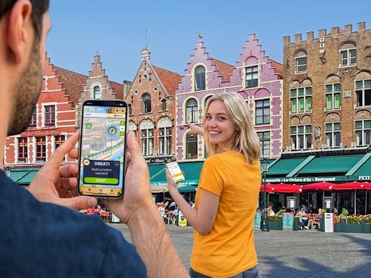 Self-guided digital scavenger hunt in Bruges