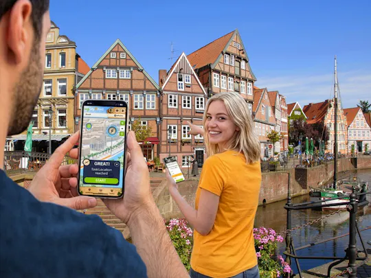Self-guided digital scavenger hunt in Cuxhaven