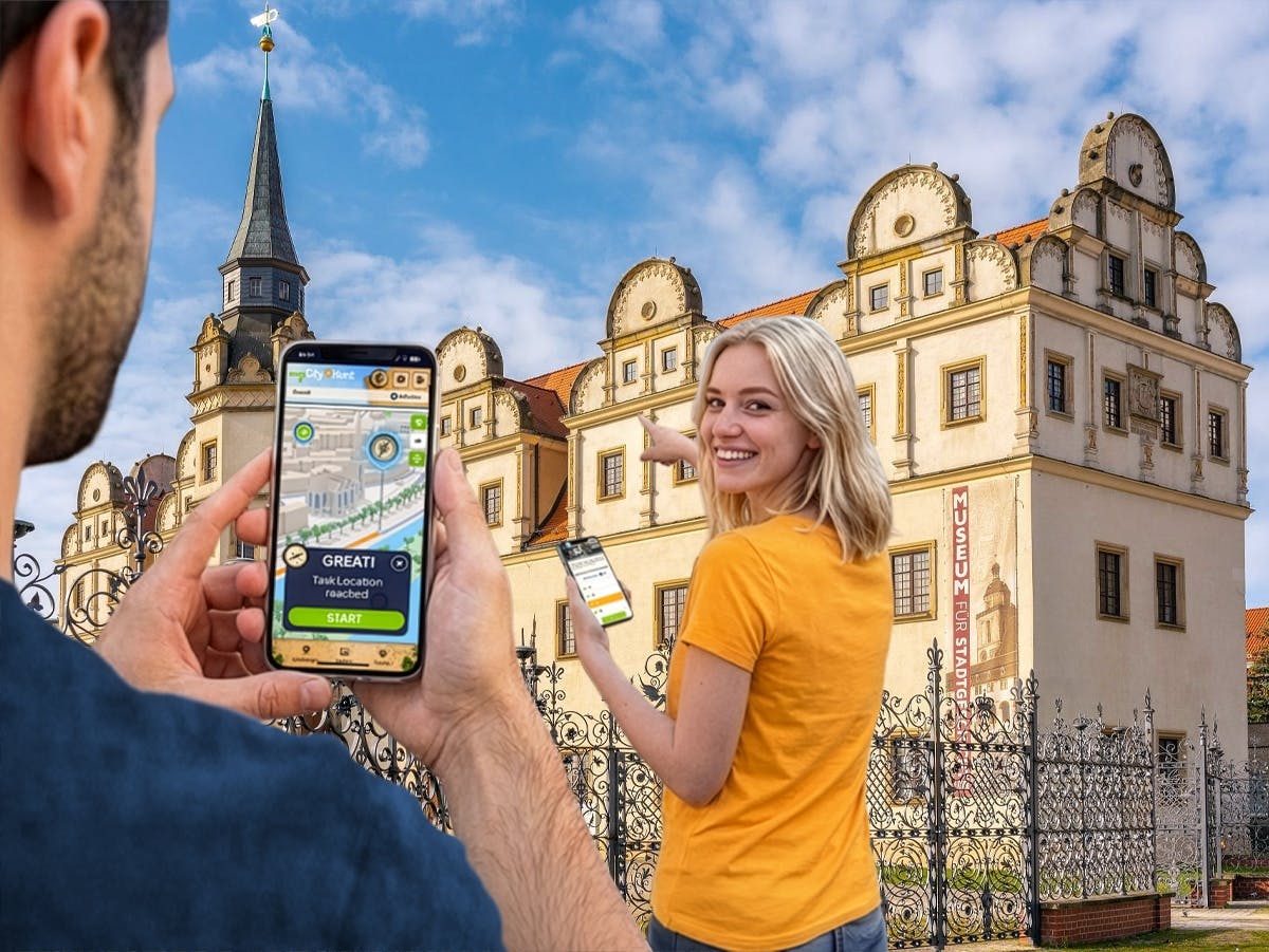 Self-guided digital scavenger hunt in Dessau-Roßlau