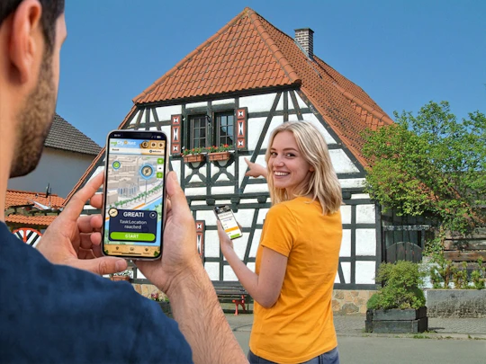 Self-guided digital scavenger hunt in Dirmstein